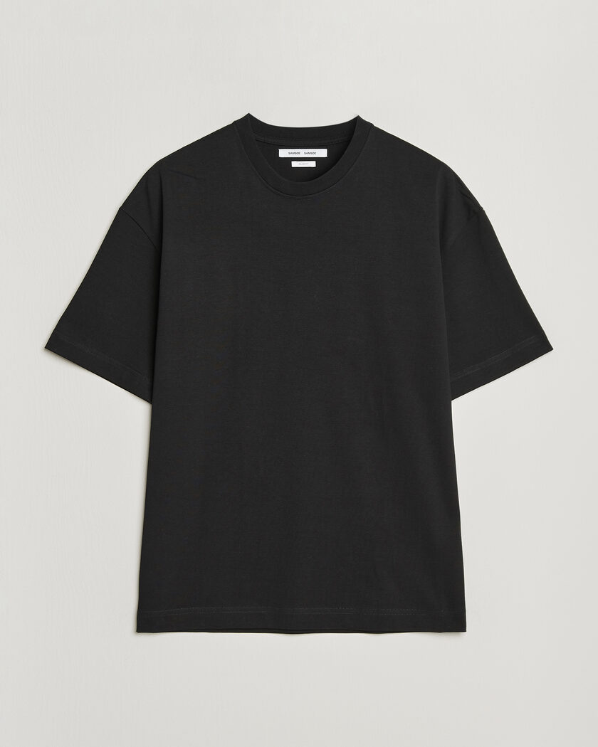 Samsøe Samsøe Jason Heavy Cotton T-Shirt Black – Zwart