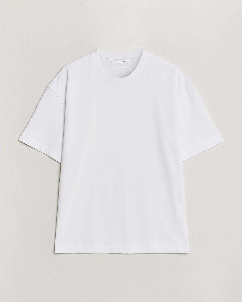 Samsøe Samsøe Jason Heavy Cotton T-Shirt White – Wit
