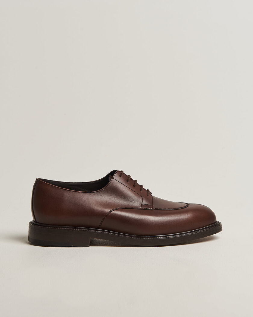 J.M. Weston Half Hunt Derby Coffee Brown Calf – Bruin