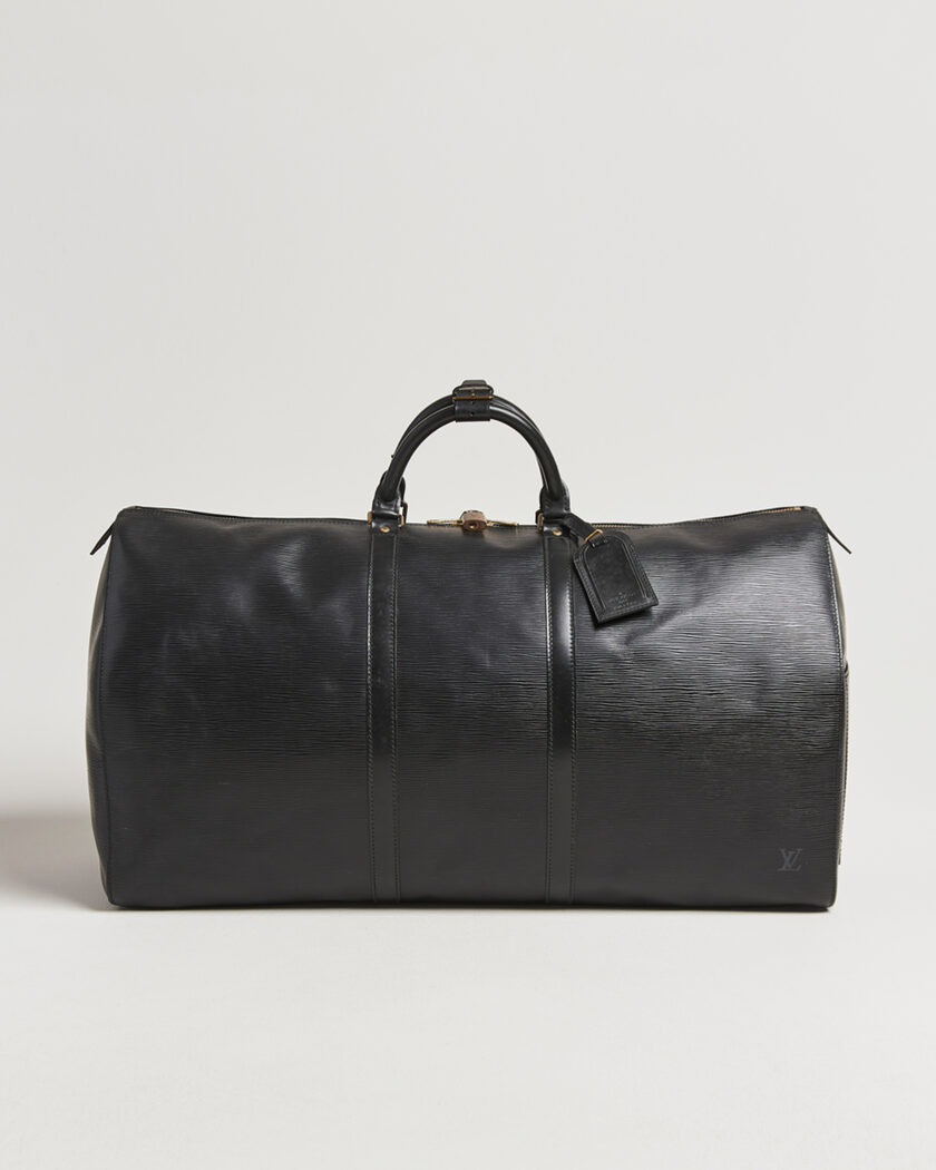 Louis Vuitton Pre-Owned Keepall 60 Epi Leather Black – Zwart