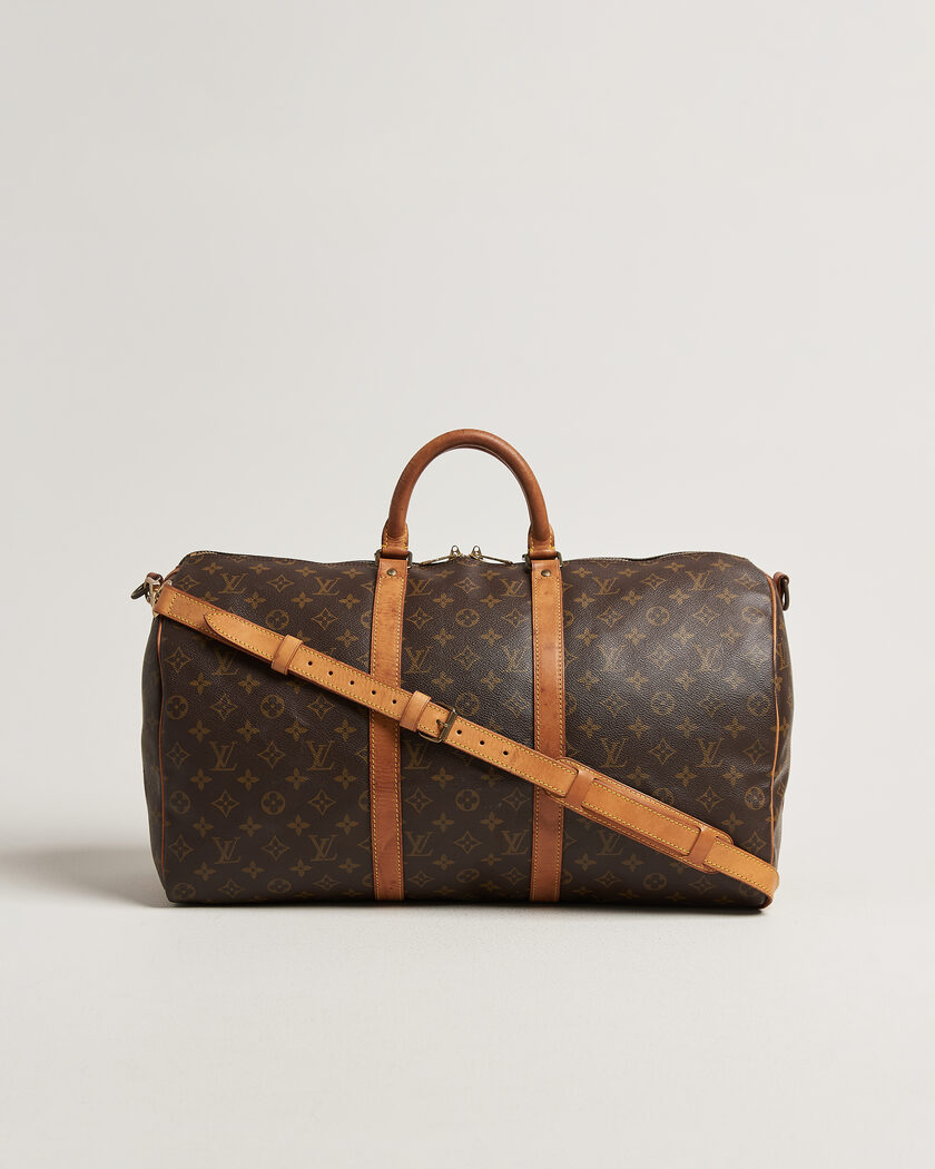 バッグ LOUIS VUITTON Monogram Keepall 50 Louis Vuitton Pre-Owned Keepall 50 Monogram | Man - CareOfCarl.nl