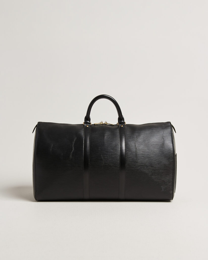 Louis Vuitton Pre-Owned Keepall 50 Epi Leather Black – Zwart