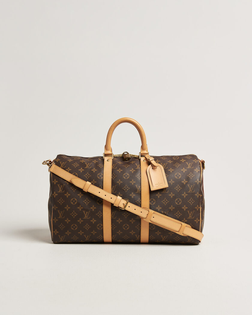 Louis Vuitton Pre-Owned Keepall 45 Bandoulière Monogram – Bruin