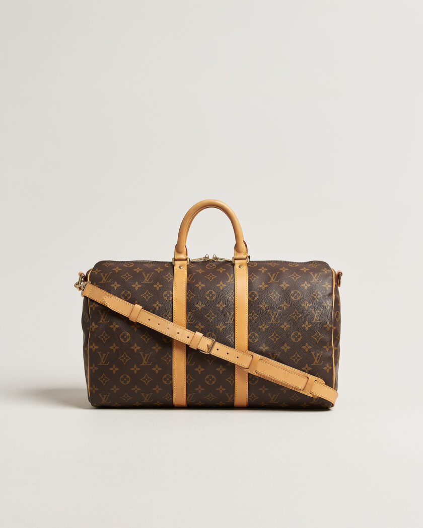 Louis Vuitton Pre-Owned Keepall 45 Bandoulière Monogram – Bruin