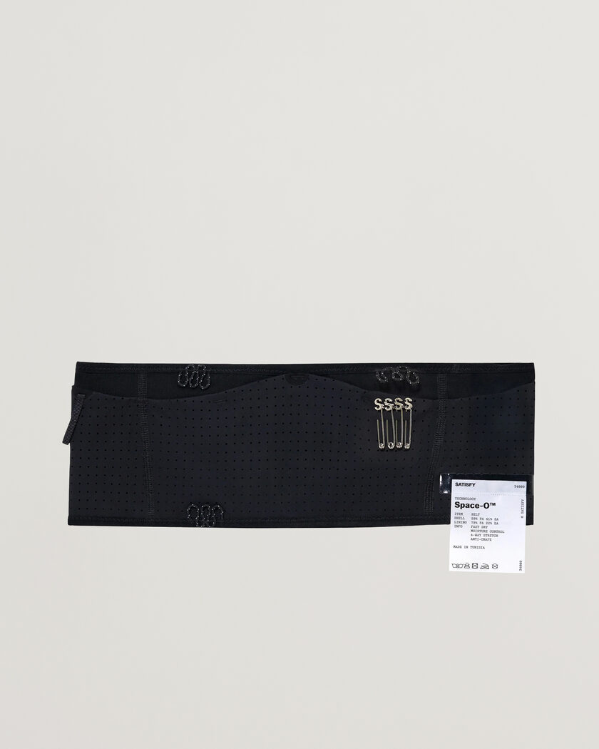 Satisfy Space-O Belt Black – Zwart