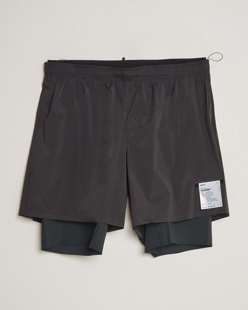 Satisfy TechSilk 8 Inch Shorts Black – Zwart