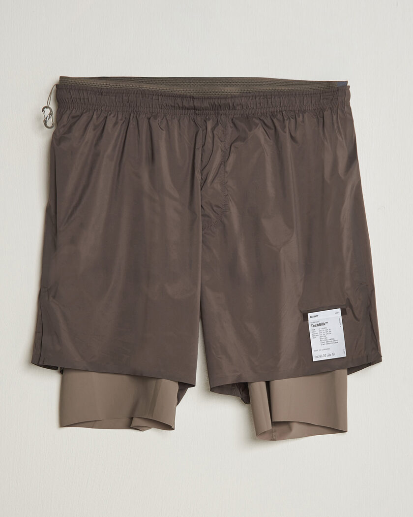 Satisfy TechSilk 8 Inch Shorts Quicksand – Bruin