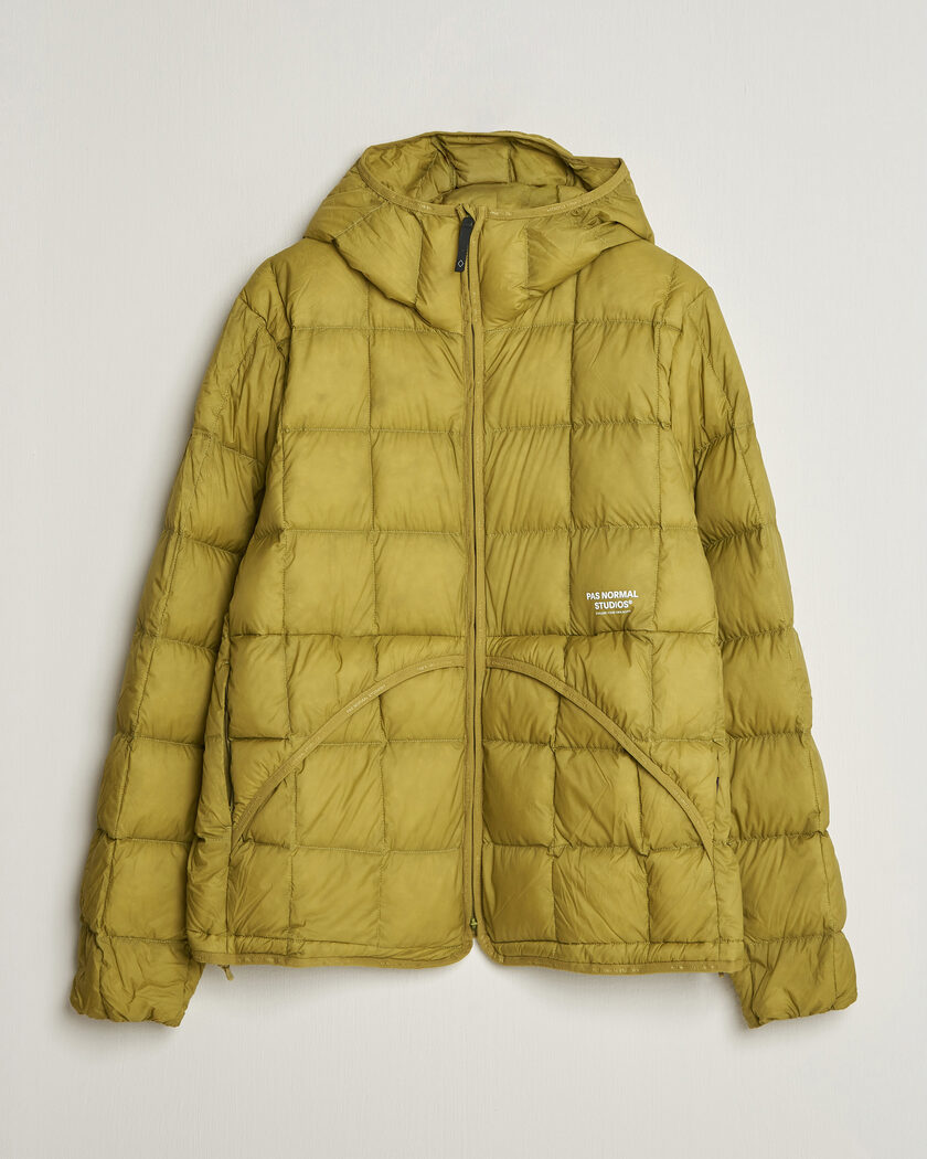 Pas Normal Studios Off-Race Down Liner Jacket Dark Lime – Groen