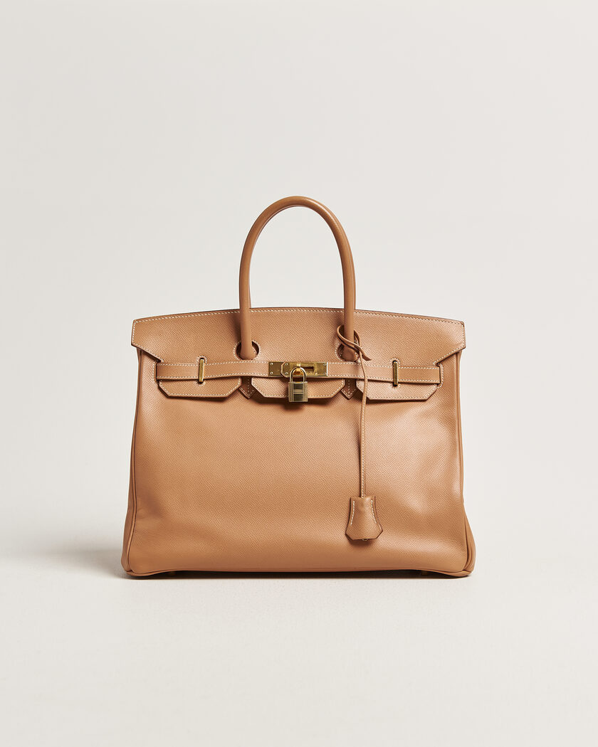 Hermès Pre-Owned Birkin 35 Courchevel Gold – Bruin