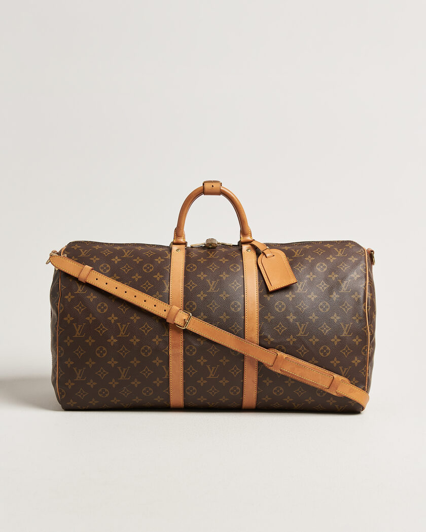 Louis Vuitton Pre-Owned Keepall Bandouliére 55 Monogram – Bruin