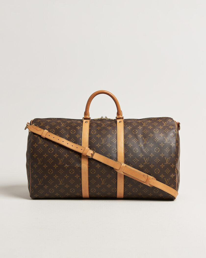 Louis Vuitton Pre-Owned Keepall Bandouliére 55 Monogram – Bruin