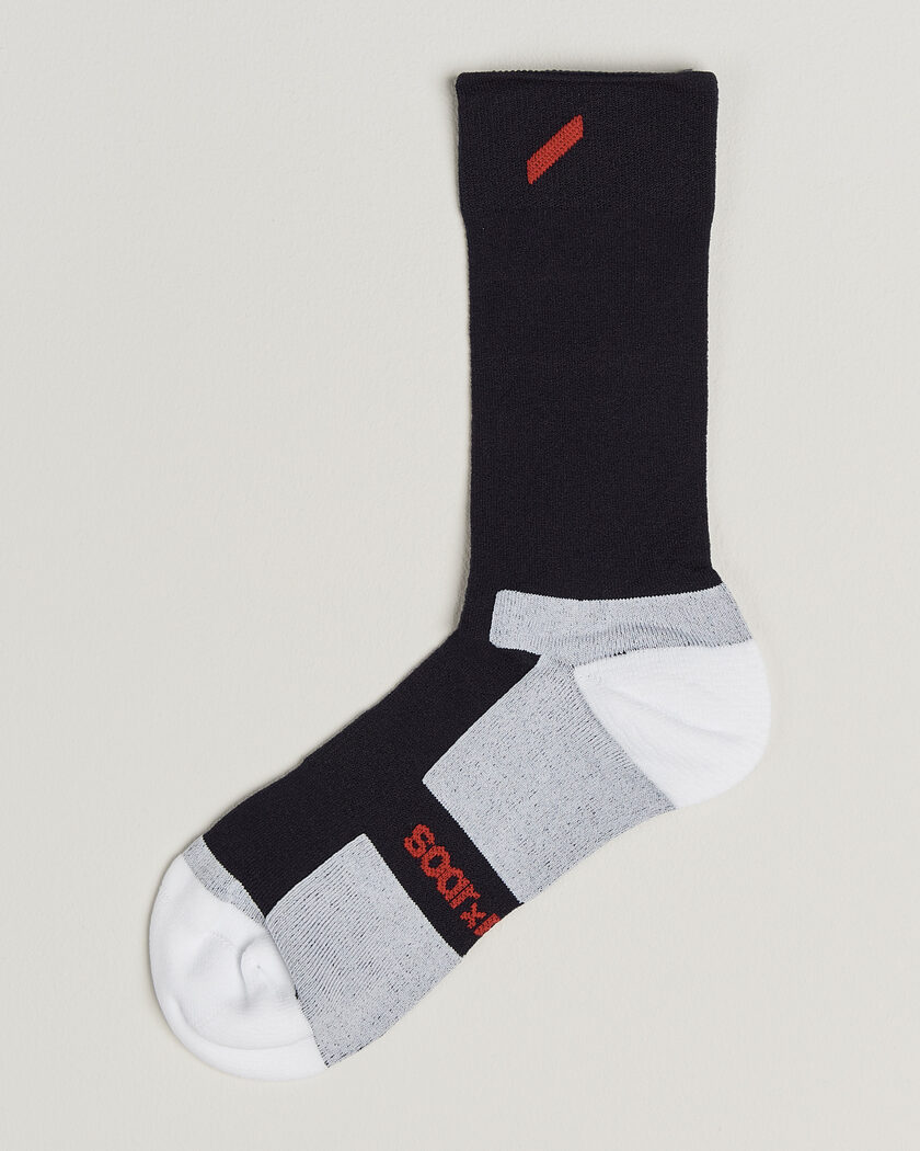 SOAR Running Crew Race Socks Navy/White – Blauw
