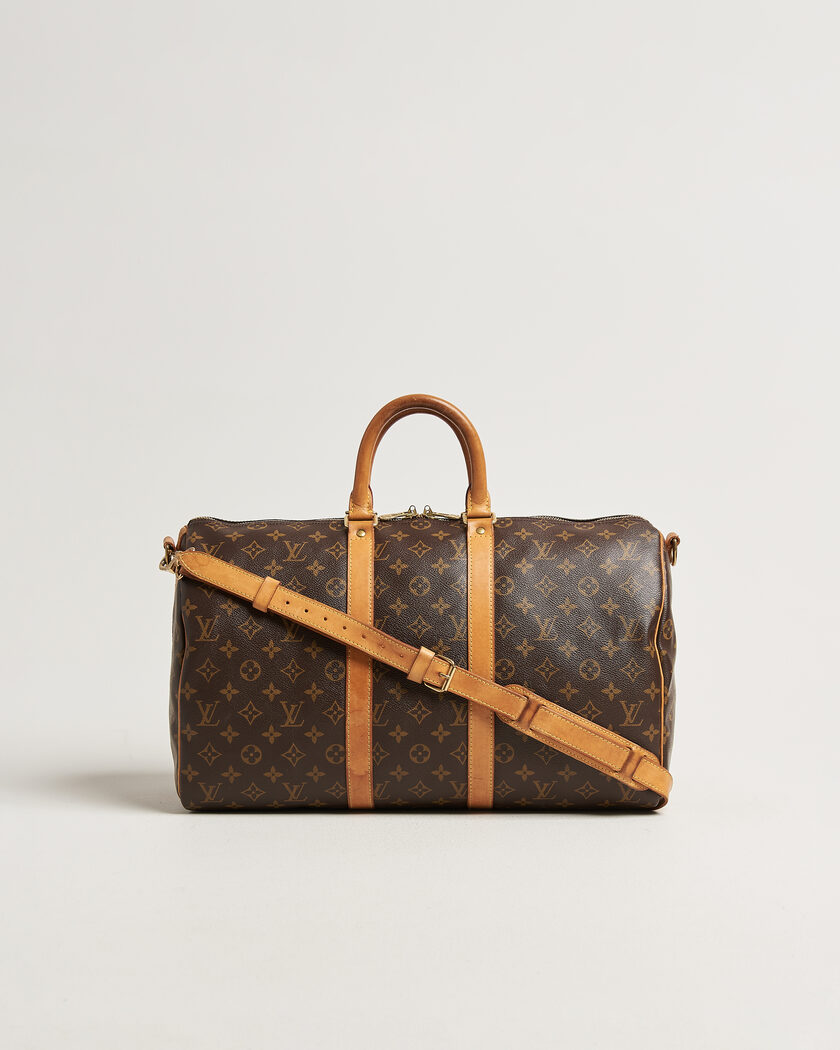 Louis Vuitton Pre-Owned Keepall 45 Bandoulière Monogram – Bruin