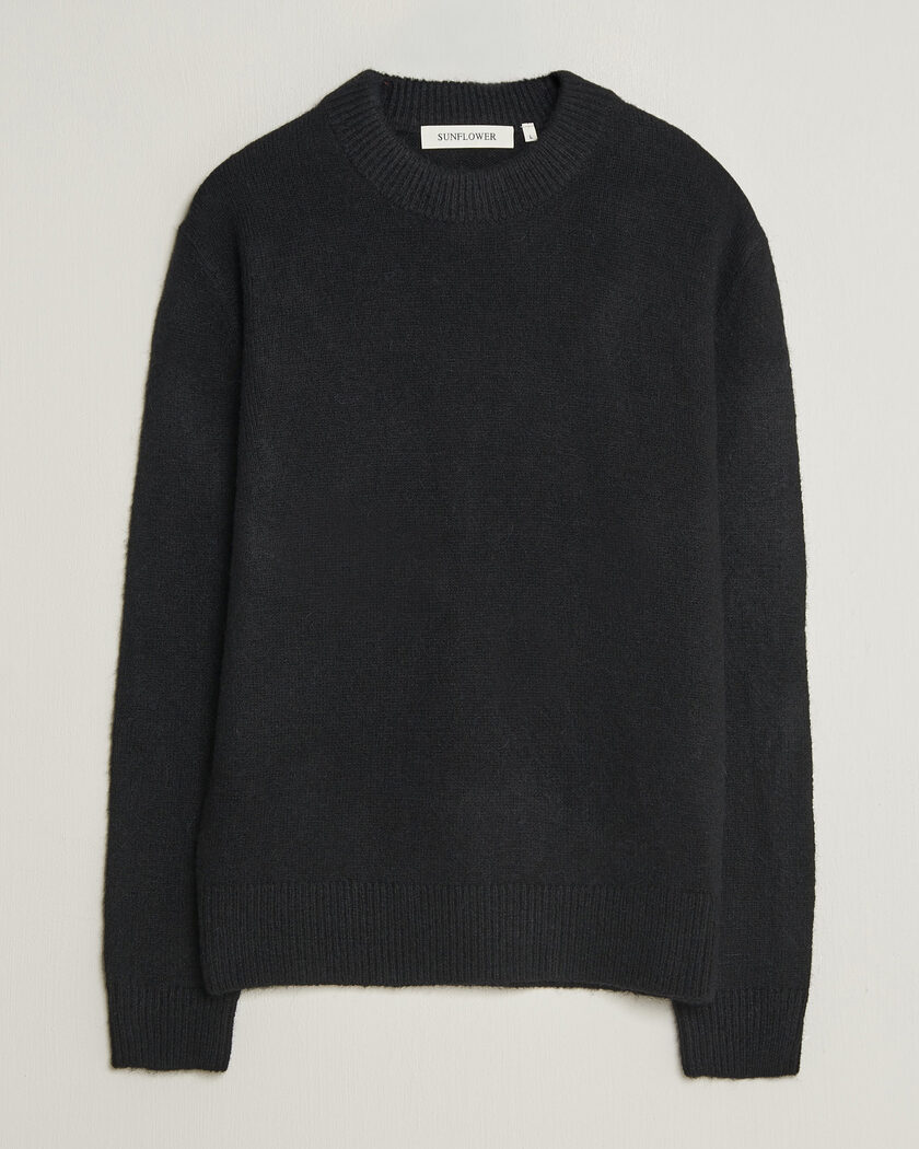 Sunflower Moon Alpaca Sweater Black – Zwart