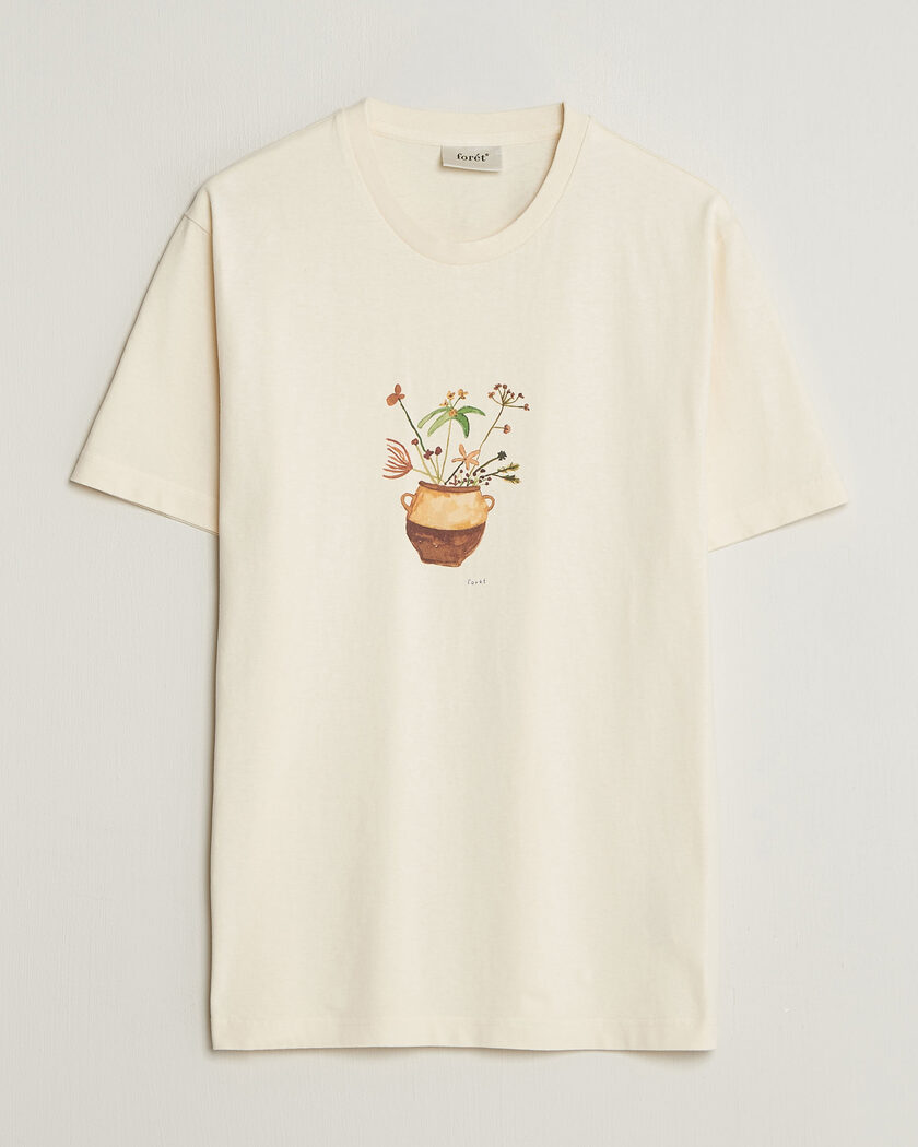 Forét Vase T-Shirt Cloud – Wit