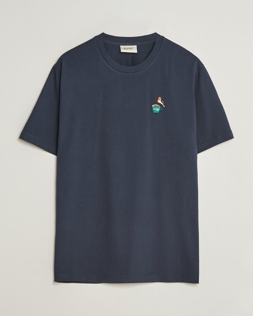 Forét Rest T-Shirt Navy – Blauw