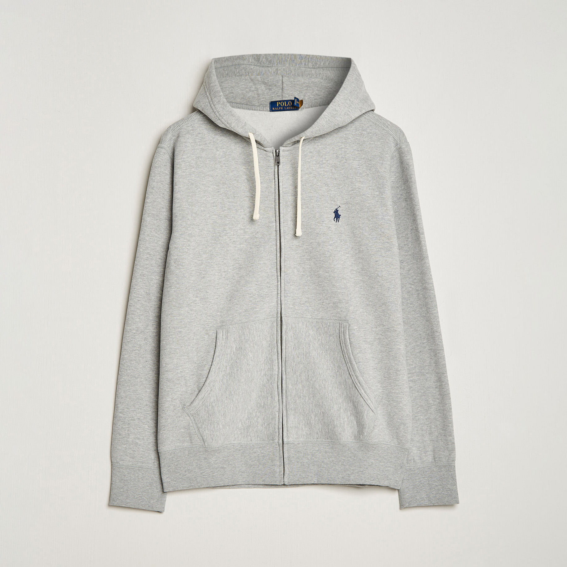 Polo Ralph Lauren Fleece Full Zip Hoodie Andover Heather | Man
