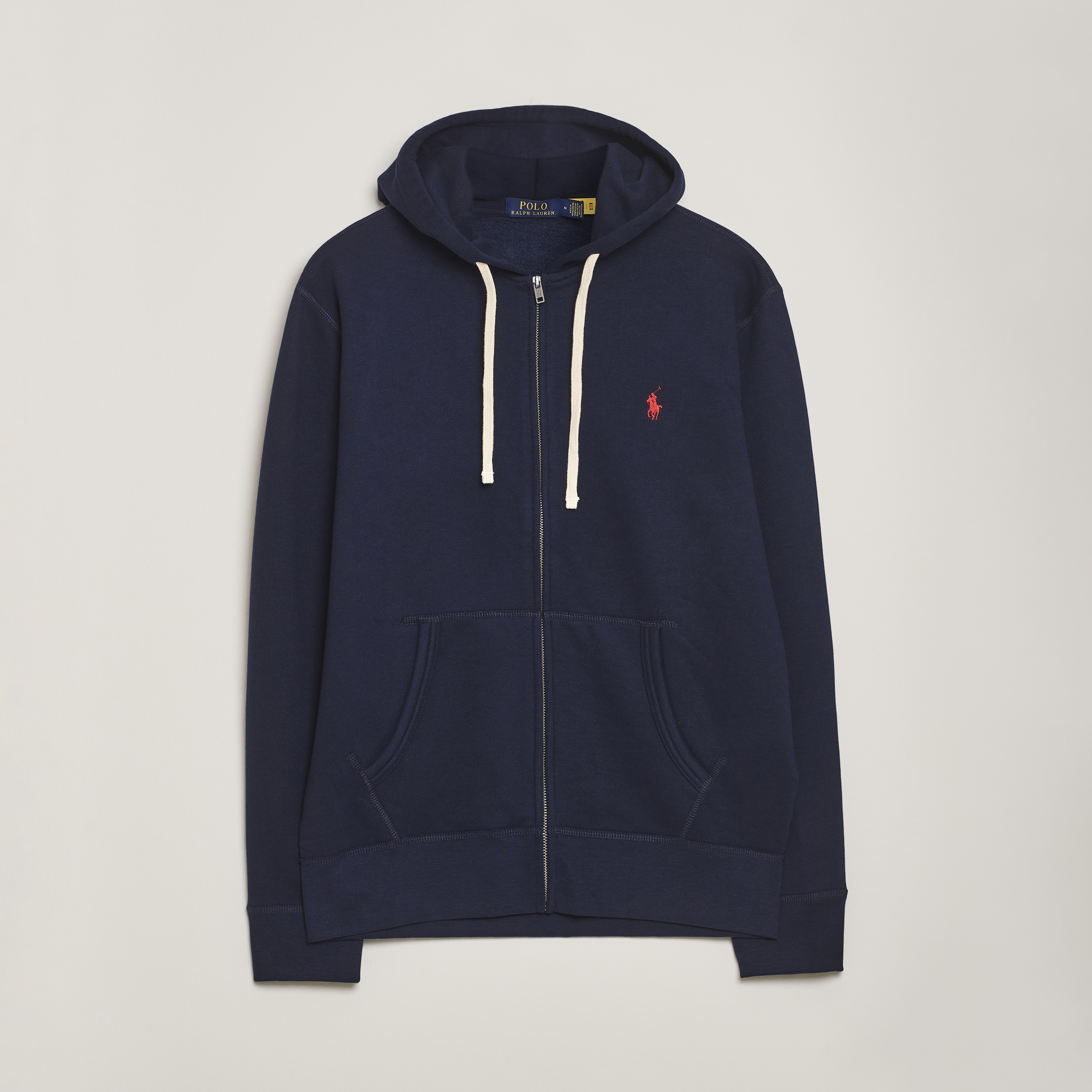 Polo Ralph Lauren Fleece Full Zip Hoodie Cruise Navy | Man
