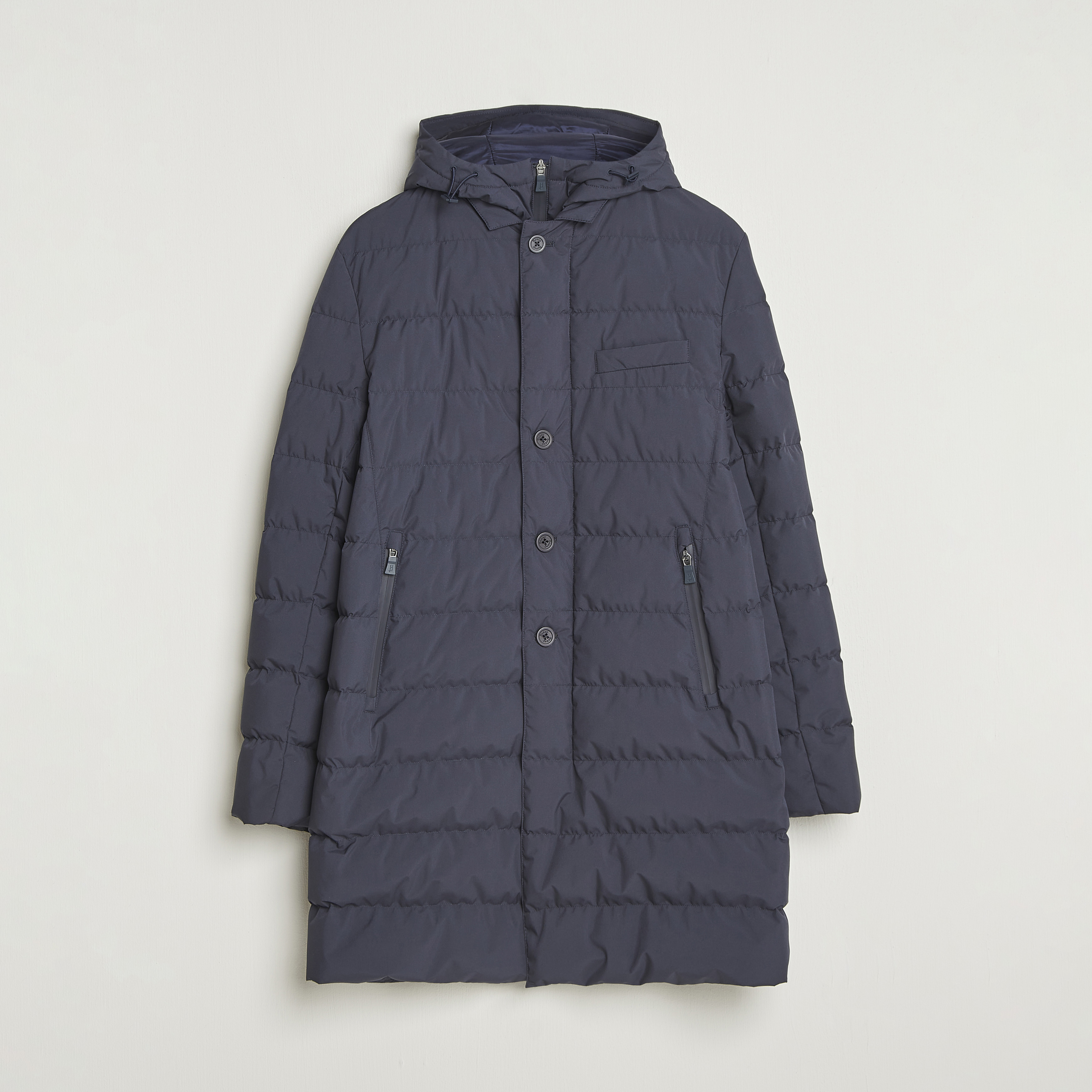 Herno Waterproof Down Coat Navy | Man - CareOfCarl.nl