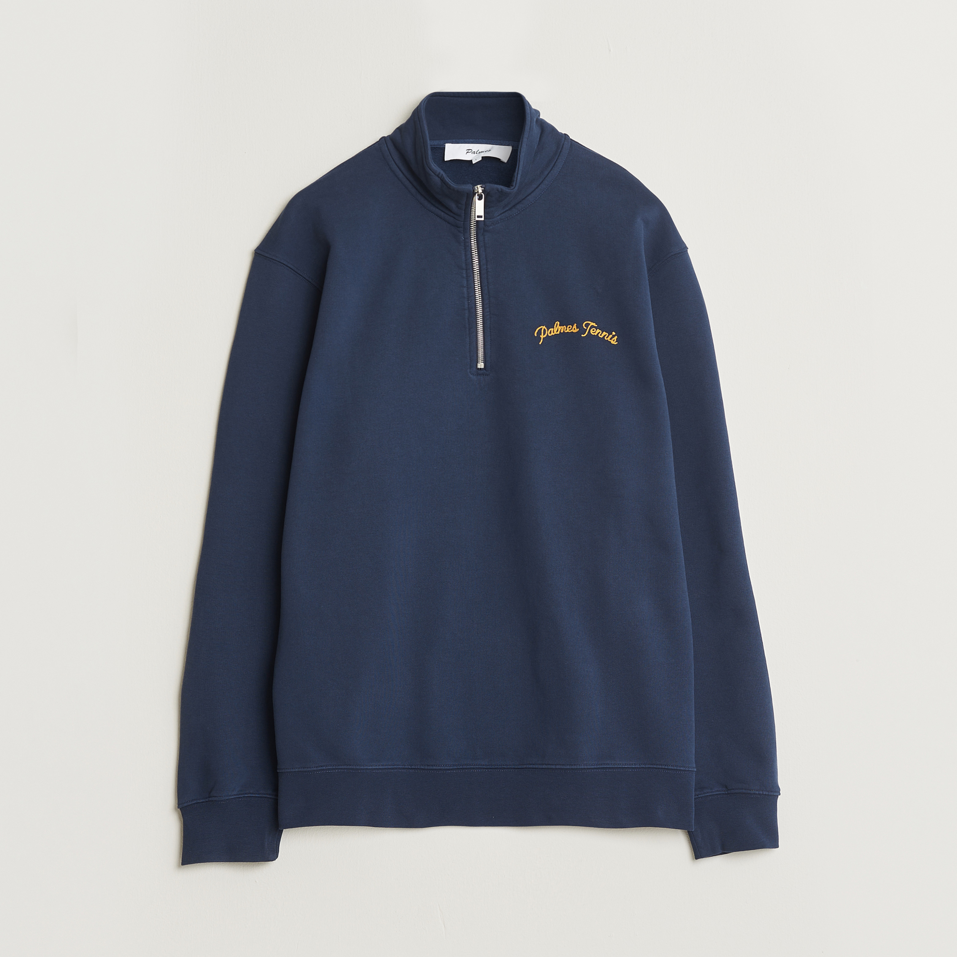 Palmes Western Zip Jacket Navy – Blauw