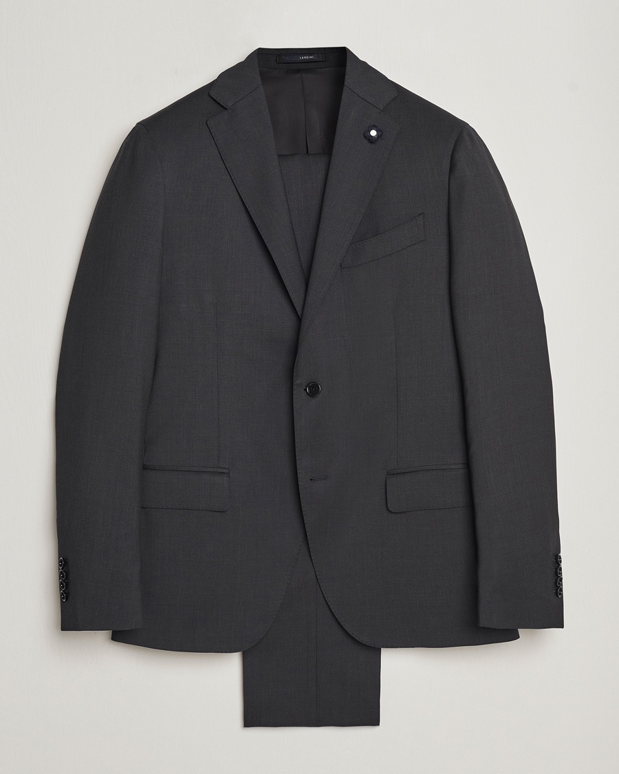 Heren | Pakken | Lardini | Wool Suit Grey