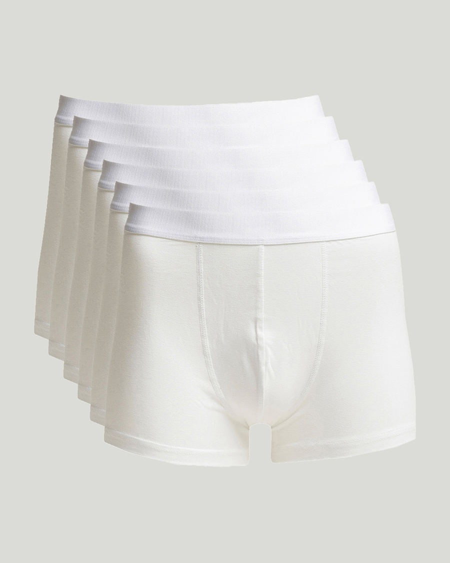 Bread & Boxers 6-Pack Boxer Brief White – Wit