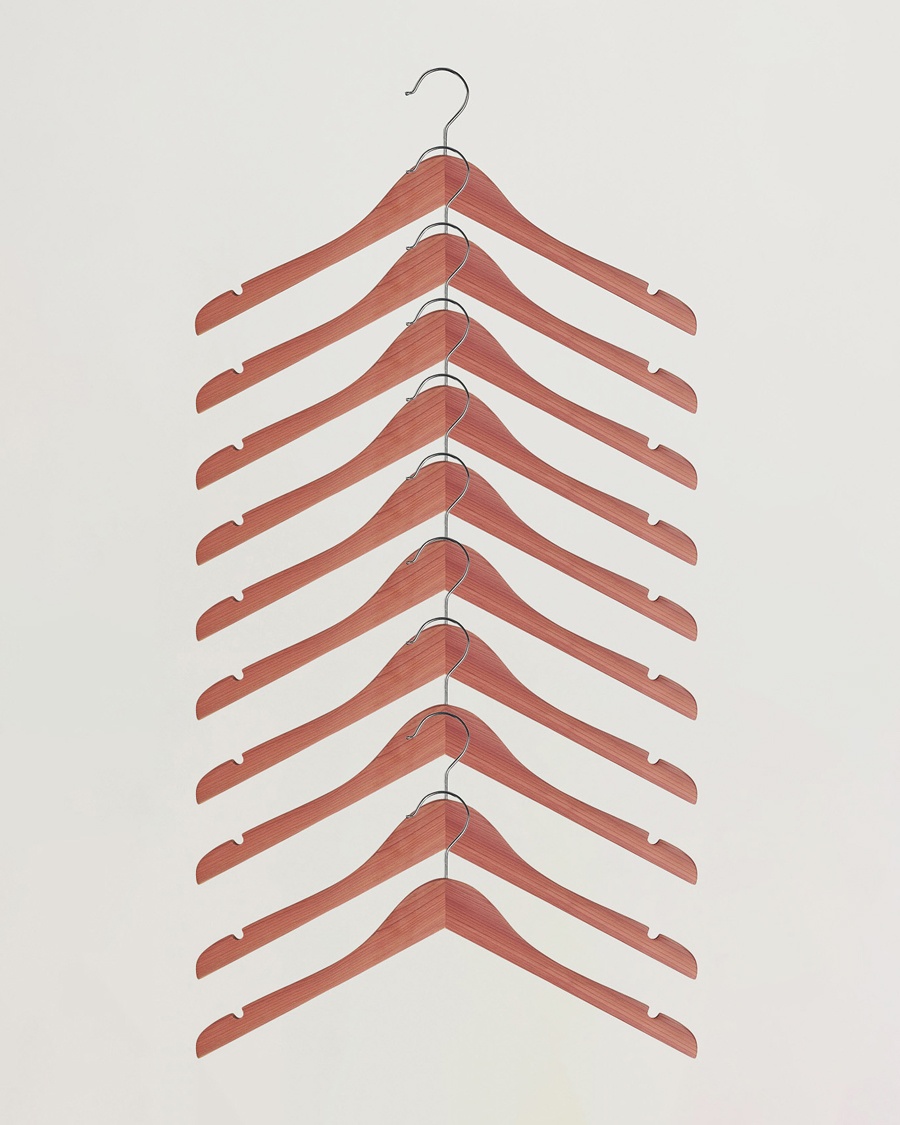 Heren | | | 10-pack Cedar Wood Shirt Hangers