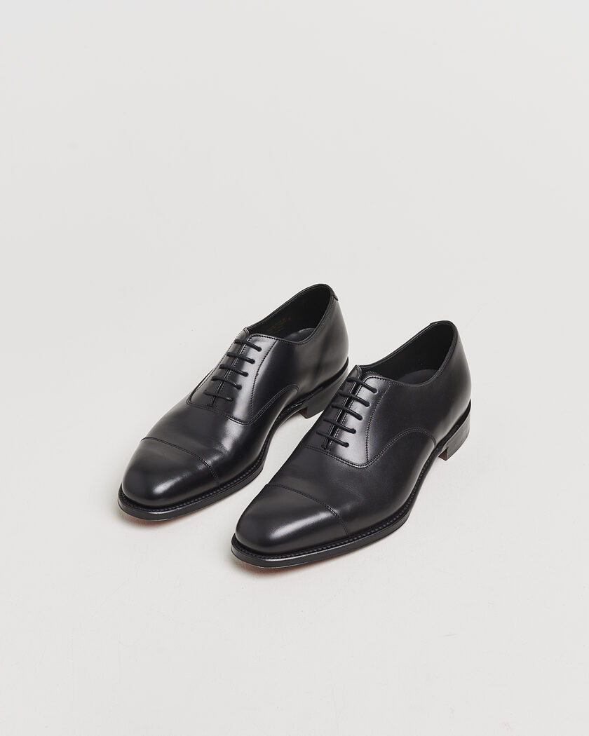 Pre-owned Loake 1880 Aldwych Oxford Black Calf UK9 - EU43 – Zwart