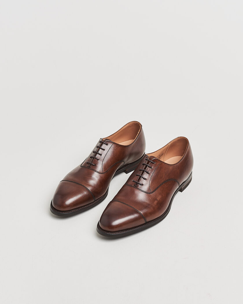 Pre-owned Crockett & Jones Connaught 2 City Sole Dark Brown Calf UK9,5 - EU43,5 – Bruin