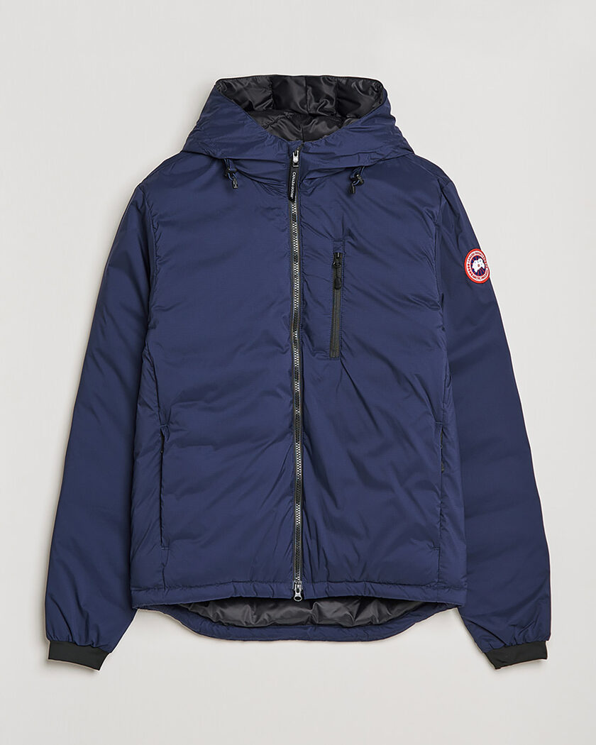 Pre-owned Canada Goose Lodge Hoody Atlantic Navy S – Blauw