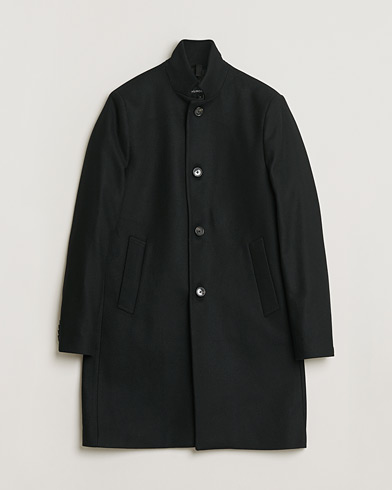 Pre-owned J.Lindeberg Holger 2.0 Melton Coat Black 50 – Zwart