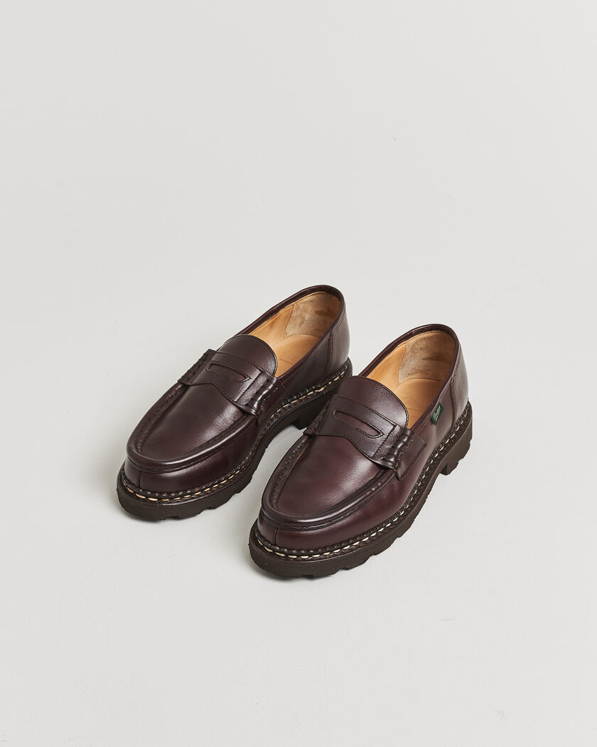 Pre-owned Paraboot Reims Loafer Cafe UK7 - EU41 – Bruin
