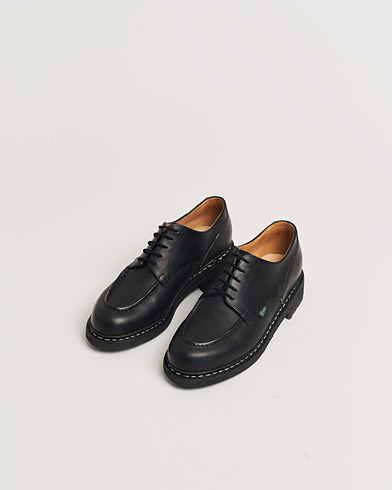 Pre-owned Paraboot Chambord Derby Black UK7,5 - EU41,5 – Zwart