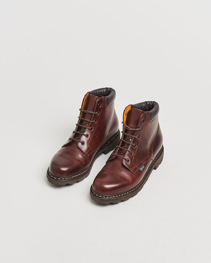 Pre-owned Paraboot Bergerac Boot Ecorce UK7 - EU41 – Bruin