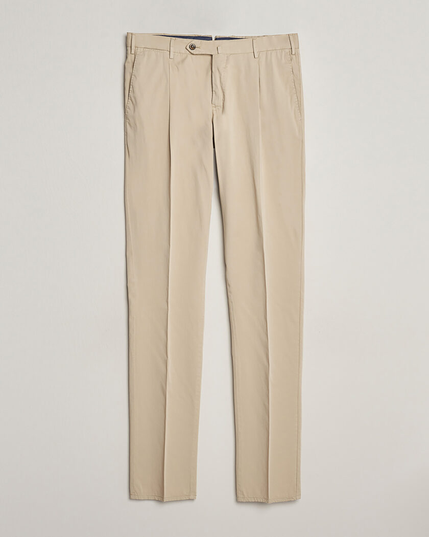 PT01 Slim Fit Garment Dyed Stretch Chinos Beige 50 – Beige
