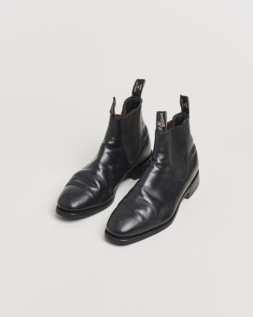 Pre-owned R.M.Williams Comfort Craftsman G Boot Yearling Black UK9 - EU43,5 – Zwart