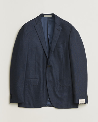 Pre-owned Corneliani Wool & Cashmere Blazer Navy 50 – Blauw