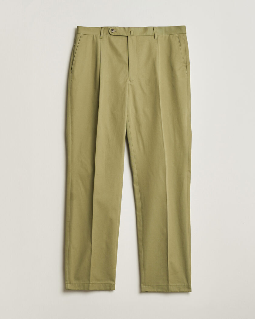 Pre-owned Rubato High Waist Cotton Chino Green 52 – Groen