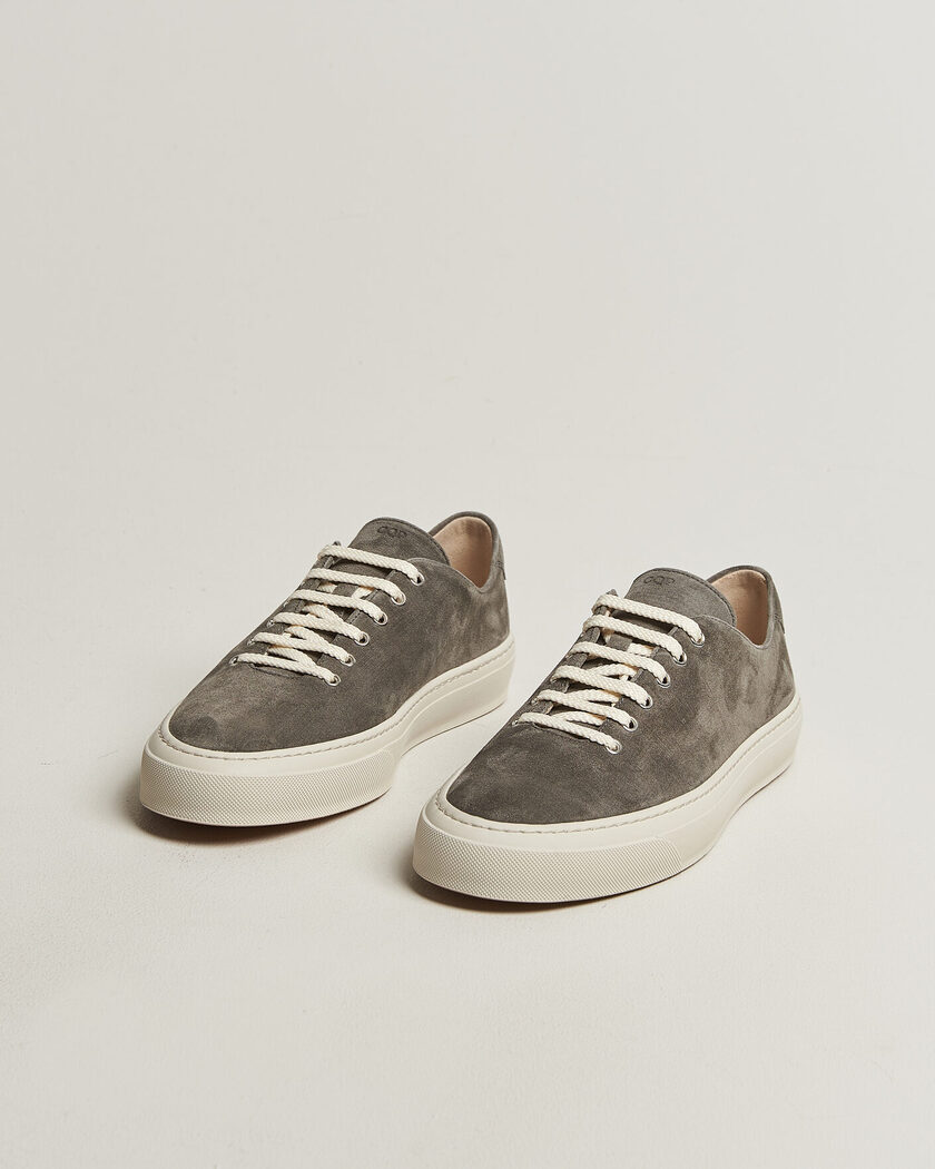 Pre-owned CQP Genoa Suede Deck Shoe Graphite 44 – Grijs