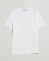  Crew Neck Cotton Tee White