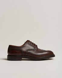  Pembroke Derbys Dark Brown Grained Calf UK7 - EU41