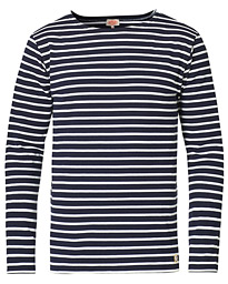  Houat Héritage Stripe Longsleeve T-shirt Navy/White