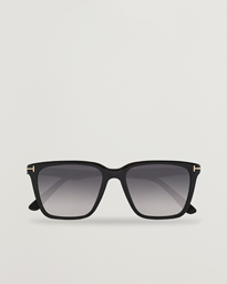  Garrett Sunglasses Shiny Black/Gradient Smoke