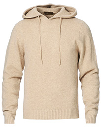  Yak/Merino Hoodie Beige