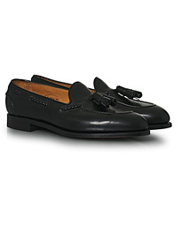  Belgravia Tassel Loafer Black Calf