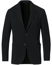  15 Mil Wool Jersey Blazer Black