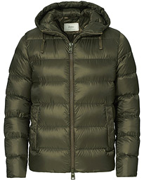  Globe Down Puffer Jacket Forest Green