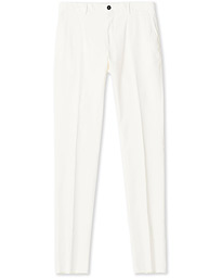  Slim Fit Premium Cotton Chinos Off White