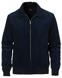  Gilles Bomber Jacket Navy