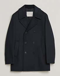  Dalton Wool/Cashmere Peacoat Black